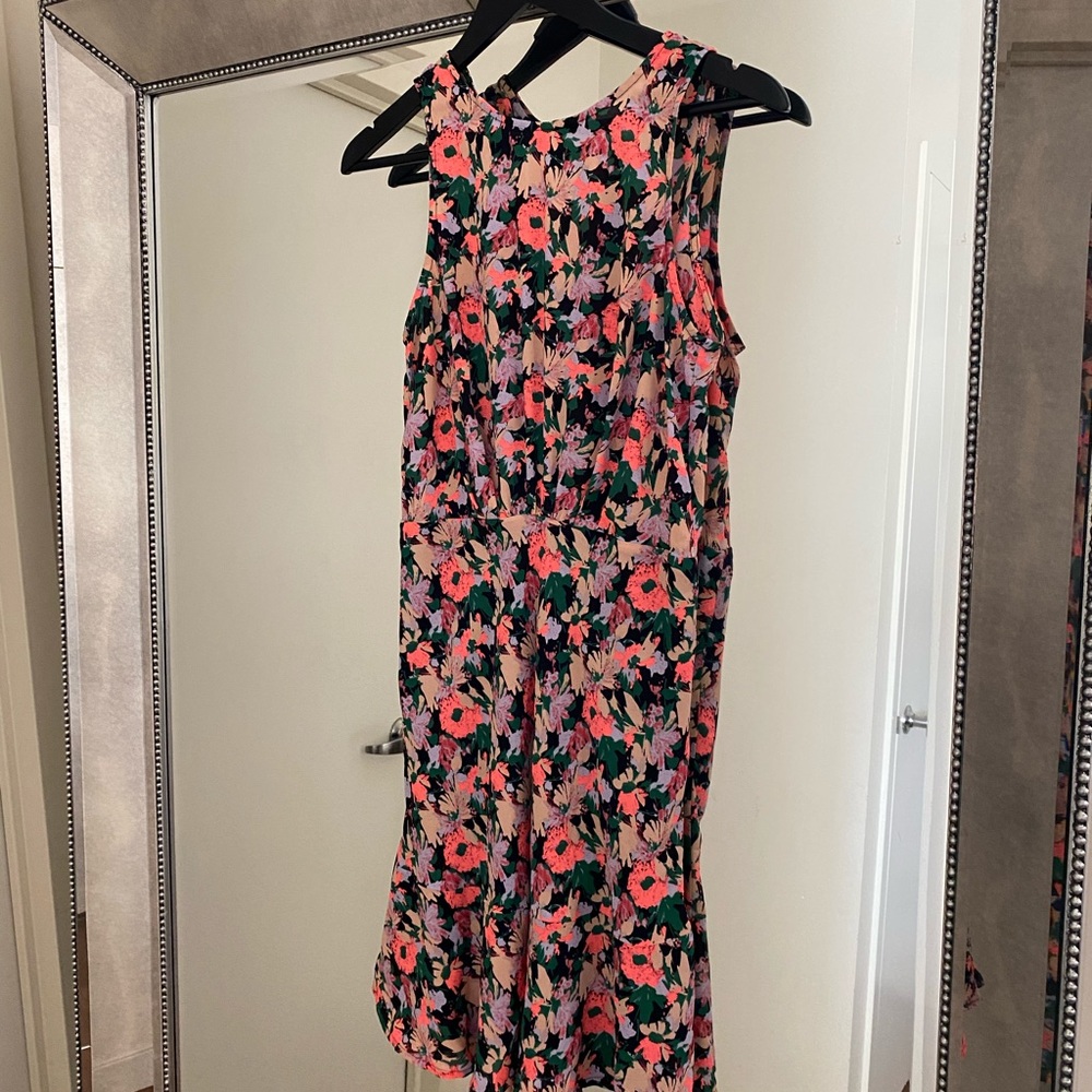 J. Crew Mercantile Floral Midi Dress